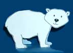 polar bear paper craft for kids
