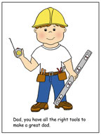 Father's Day Card for kids to make