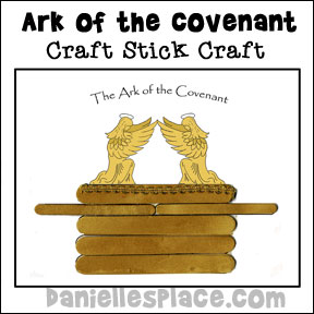 sunday school Ark of the Covenant bible craft