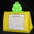 Frog Calendar
