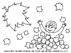 Dot-to-dot Fall Activity Sheet