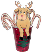 Reindeer Treat Cup Christmas Craft for Kids