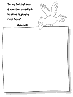 Elijah bible craft