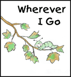 Itty Bitty Printable Book - Wherever I Go
