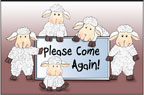 Lamb Post Card