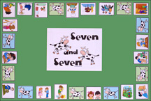 sunday school Seven and Seven Game Board bible craft