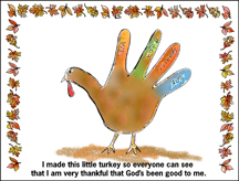 Turkey Activity Sheet