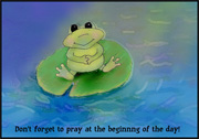 Frog Postcard