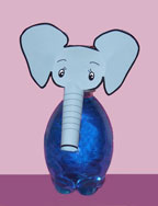 Elephant bottle Craft