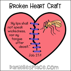 sunday school homeschool what kind of friend are you mosquito bible craft from www.daniellesplace.com