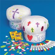 sunday school chef's hat bible craft kit www.daniellesplace.com