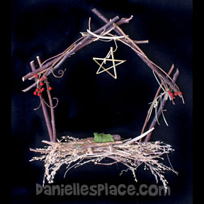 Nativity Christmas Craft from www.daniellesplace.com