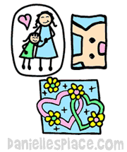 Window Clings Craft for Mother's Day www.daniellesplace.com