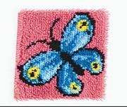 Butterfly Latch Hook Craft Kit