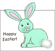 Hoppy Easter Bunny Activity Sheet