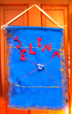 Burlap woven Wall Hanging