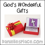sunday school bible craft matchbox gifts from www.daniellesplace.com