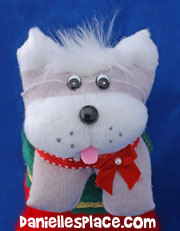 sock dog craft