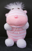 Striped Critter Sock doll Craft 2