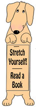 Stretch Yourself Bookmark Craft and Activity