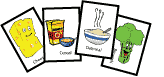 Food Pyramid Game Cards