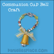 Communion Cup Christmas Bell Craft