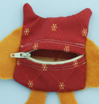 Owl change Purse