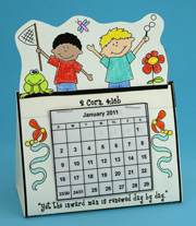 "All Things New" Calendar Bible Craft for Sunday School