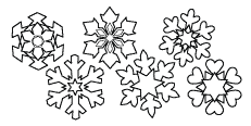 snowflake activity sheets