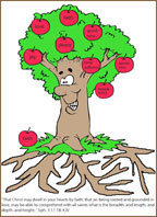 Fruit of the Spirit Bible Activity Sheet