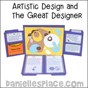 Creativity file folder For Christian Homeschool Art Lesson about Shape