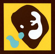 Jean Arp Type Picture for Homeschool Art Lessons