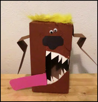 Mad Dog Valentine's Day Box made by follower from www.daniellesplace.com