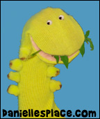 caterpillar puppet