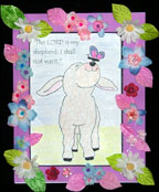 The Lord is My Shepherd Coloring Sheep for Psalm 23