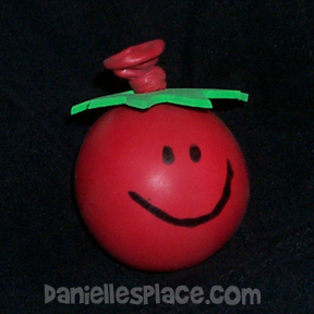 Tomato Stress Ball Craft
