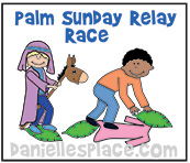 Palm Sunday Relay Race