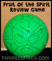 Fruit of the Spirit Bible Review Game for Sunday School from www.daniellesplace.com
