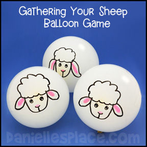 Gathering Sheep Relay Bible Lesson Review Game from www.daniellesplace.com