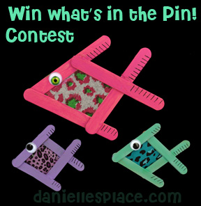 Win What's in the Pin Contest on www.daniellesplace.com