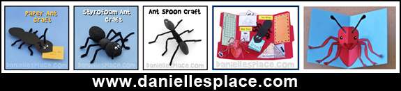 Ant Craft for Kids from www.daniellesplace.com