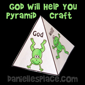 Frog Bible verse pyramid