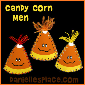 Candy Corn Man Craft from www.daniellesplace.com