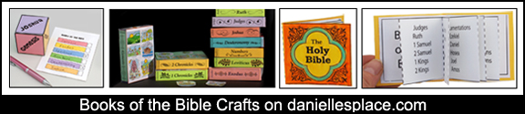 Books of the Bible Crafts and Activities from www.daniellesplace.com