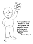 sunday school color sheet bible craft from www.daniellesplace.com