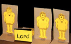 sunday school knock over the statue bible verse game