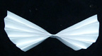 folded paper angel wing from www.daniellesplace.com