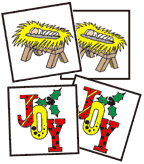 sunday school Christmas bible Match Game