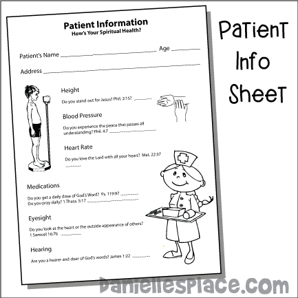 Patient Information Sheet - How's Your Spiritual Health?