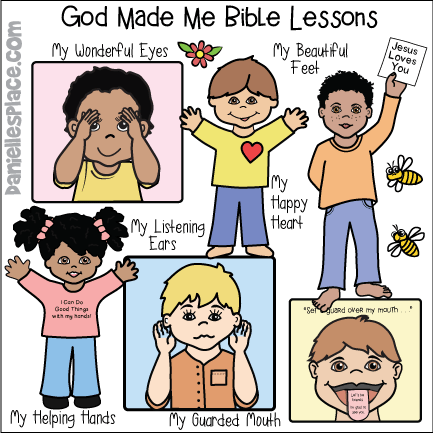 God Made Me Creation Bible Lesson Series for Children's Ministry